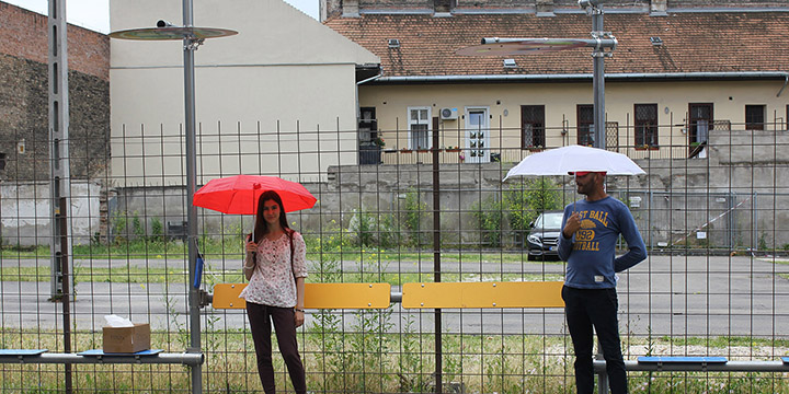 Tetőmentes buszmegállók