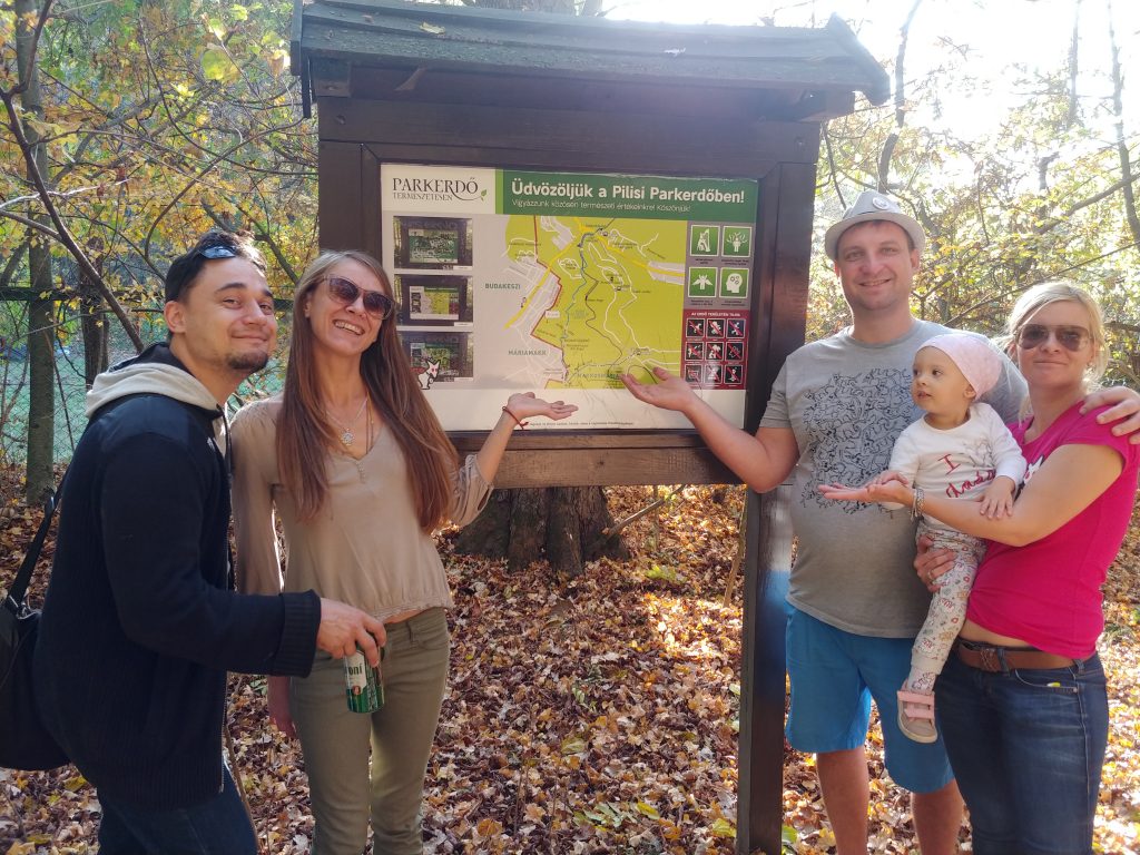 Budakeszi nagyberuházás: információt tartalmazó infotábla!