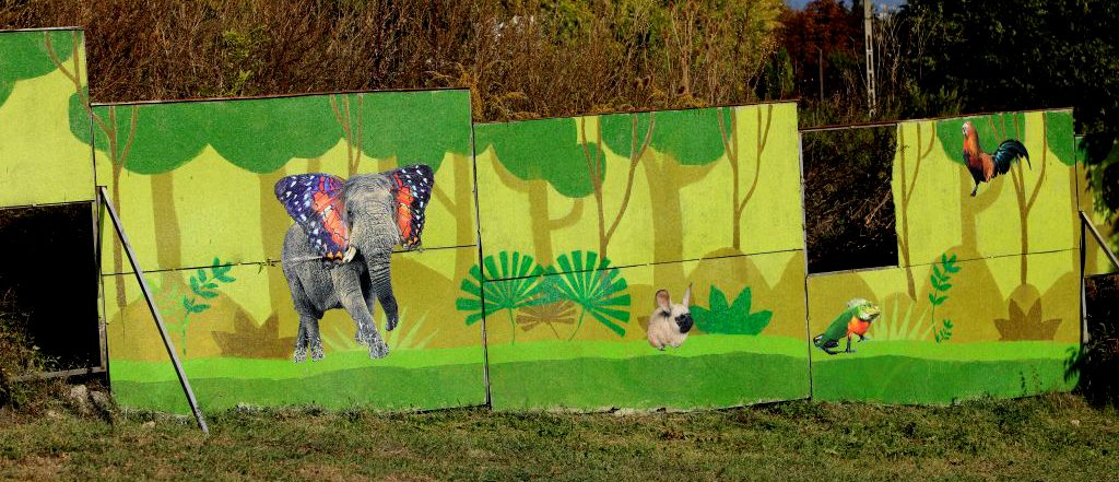 Hibrid állatok a hegyen