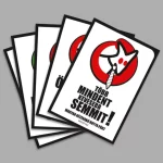 Kutyibolt - matricák, plakátok, táblák