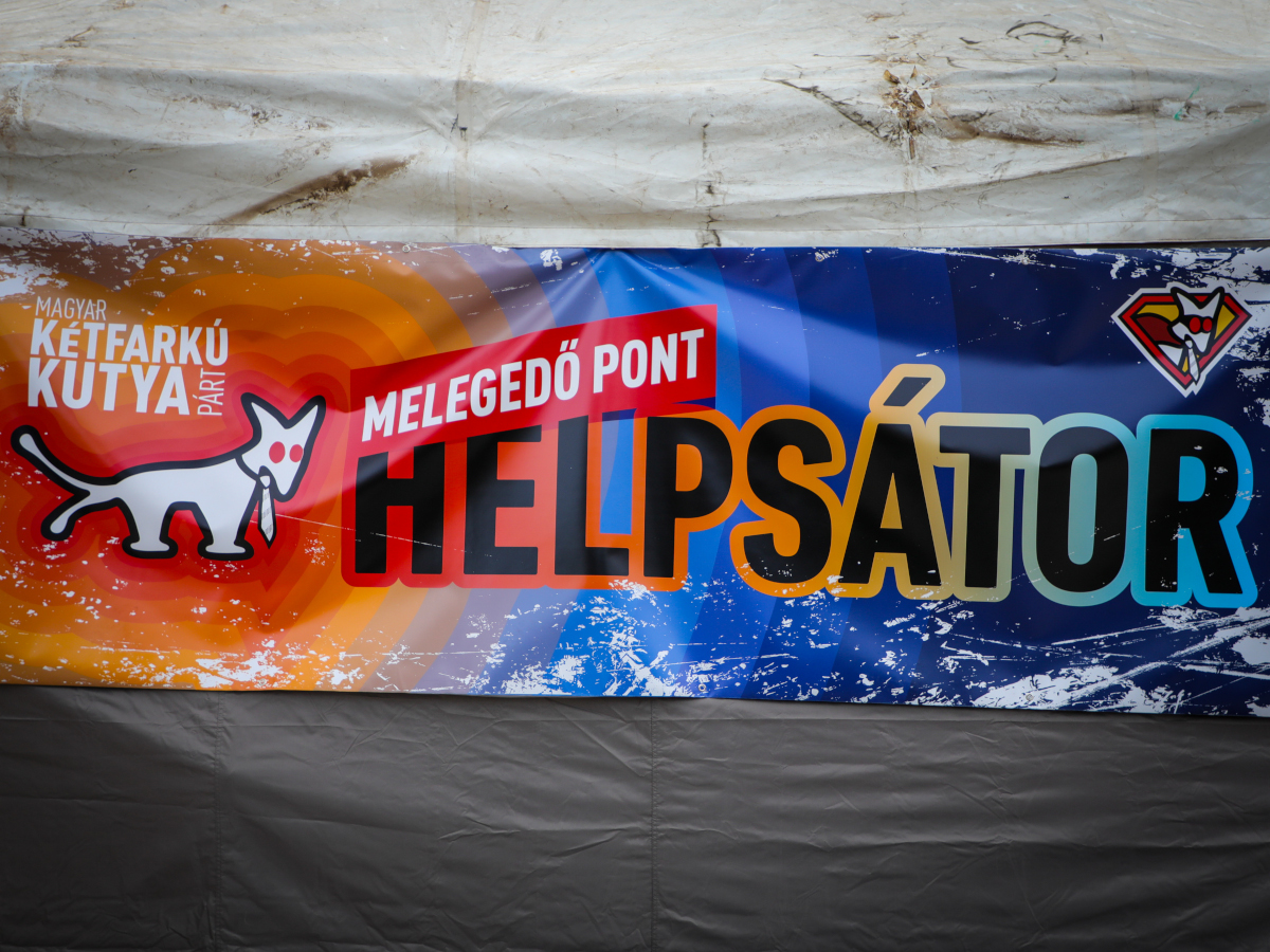 Helpsátor - éjjel-nappali melegedőpont - Nyugati - MKKP