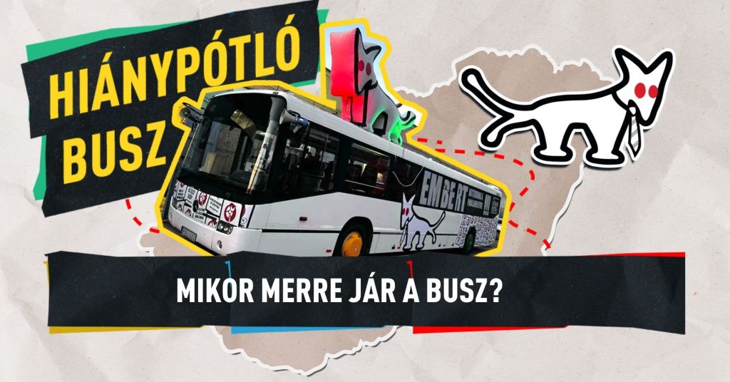 Kampánybusz - MKKP - Hiánypótló busz