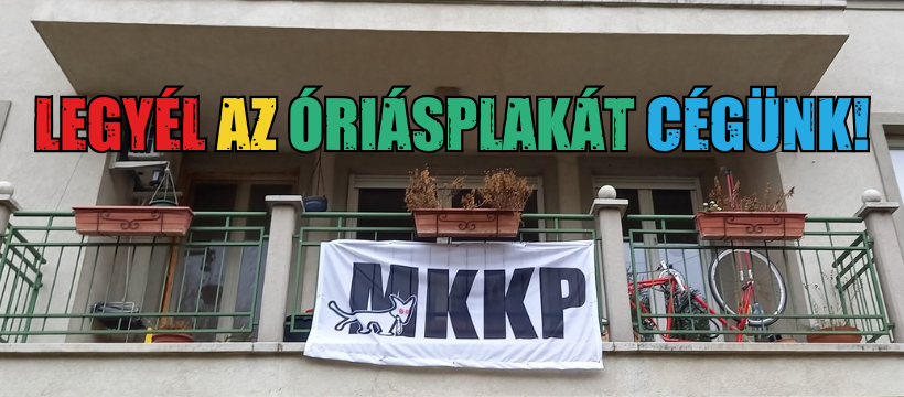 Óriásplakát - MKKP