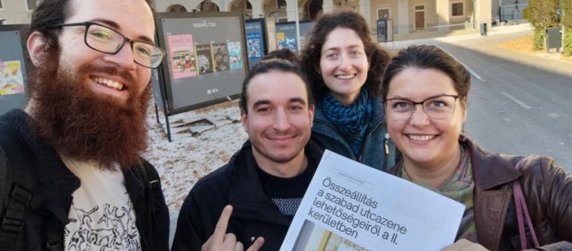 Szabad utcazenét! - figyelemfelhívó akció - MKKP