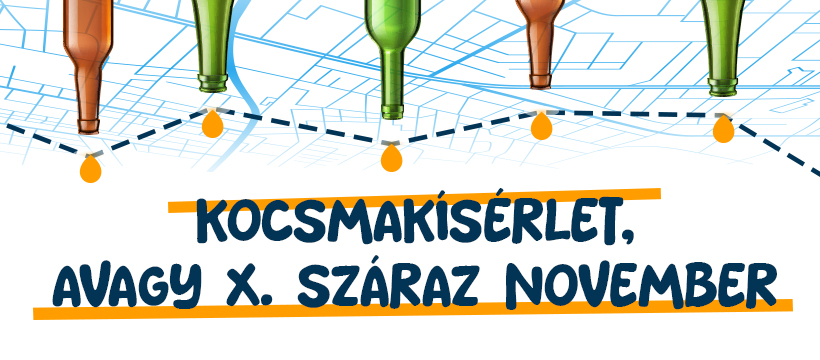 Száraz november - kocsmakísérlet - Kék Pont kampány - csatlakozik az MKKP